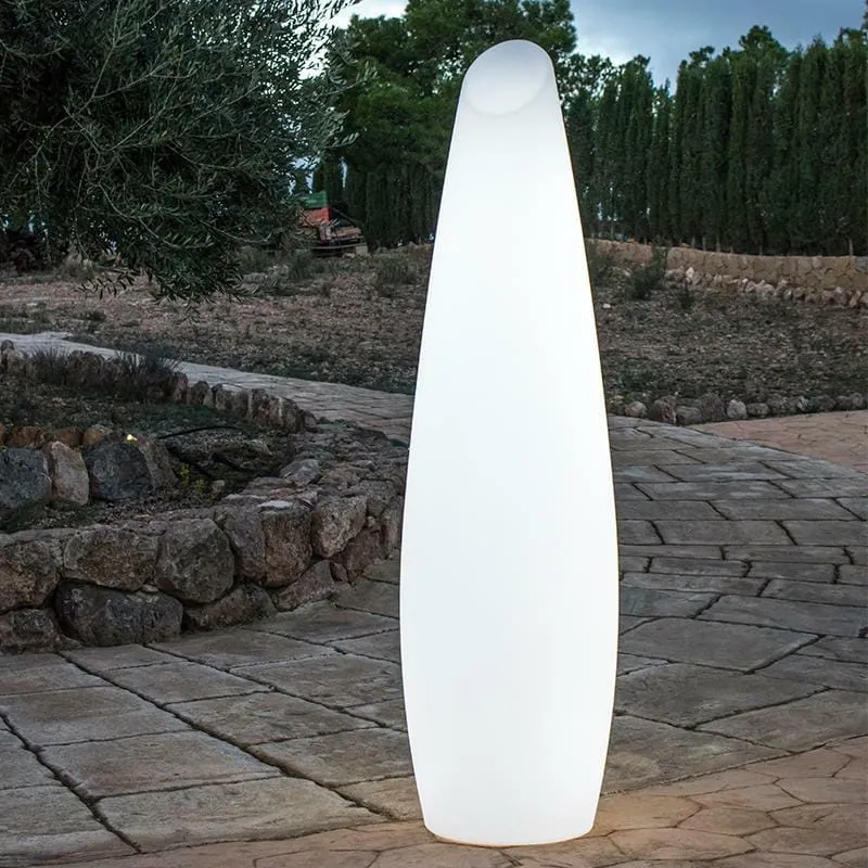 Dostępne od ręki Lampa ogrodowa FREDO 170 CABLE biała – New Garden