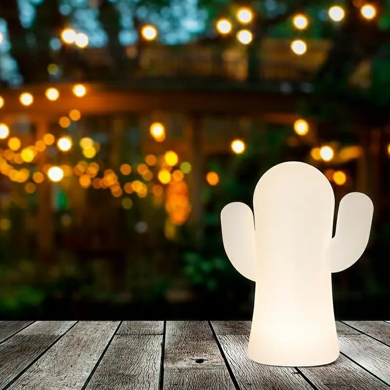 Lampa ogrodowa PANCHITO BLANCO INDOOR & OUTDOOR biała – New Garden Wyjątkowa oferta