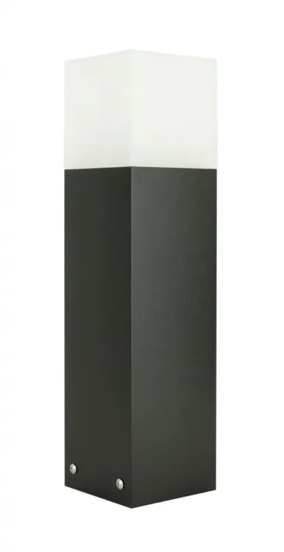 Łatwy zwrot Lampa ogrodowa stojąca Cube Max 20W IP44 czarna CB-MAX 400 BL Su-Ma