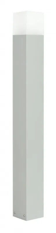 Popularny Lampa ogrodowa stojąca Cube Max 20W IP44 srebrny CB-MAX 1000 AL Su-Ma