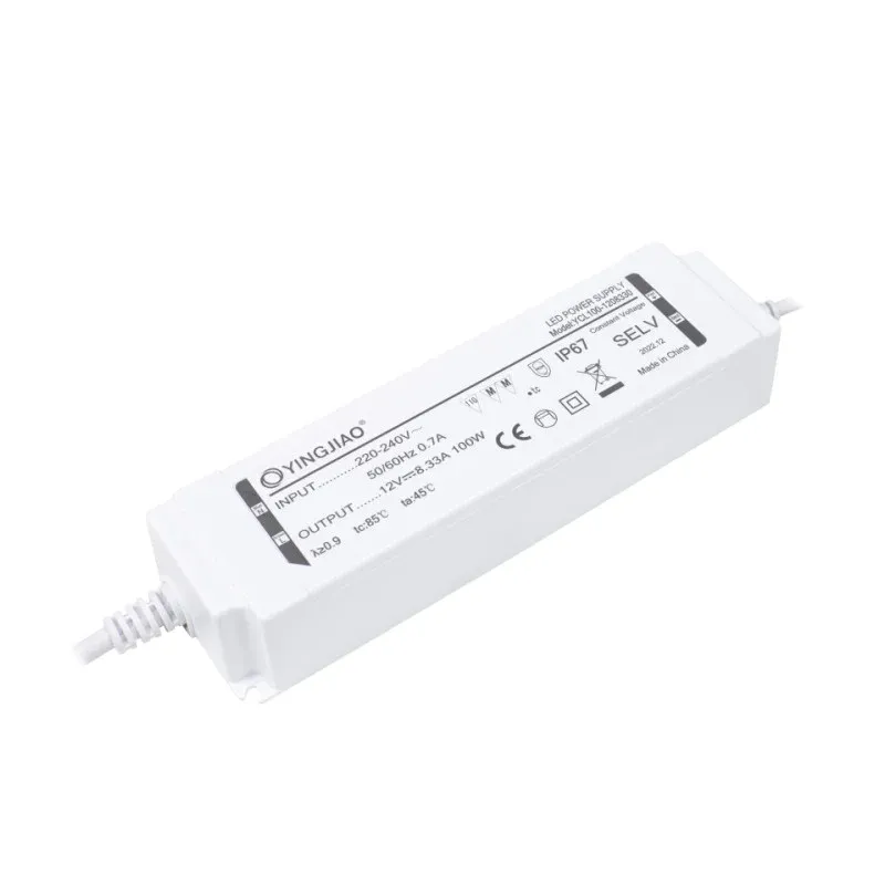 Ograniczona ilość Zasilacz Led Yingjiao Ycl100 12V 8,33W 100W Ip67