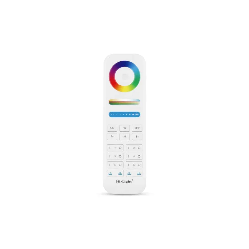 Hit sprzedaży Pilot Dotykowy Rgb+Cct 6-Strefowy 4-Sceny 2Xaaa Fut089S