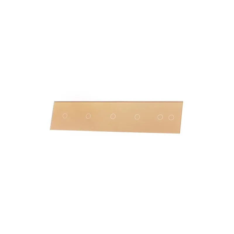 Kup teraz Panel Szklany Livolo - 1+1+1+1+2 - 7011112-63 - Złoty