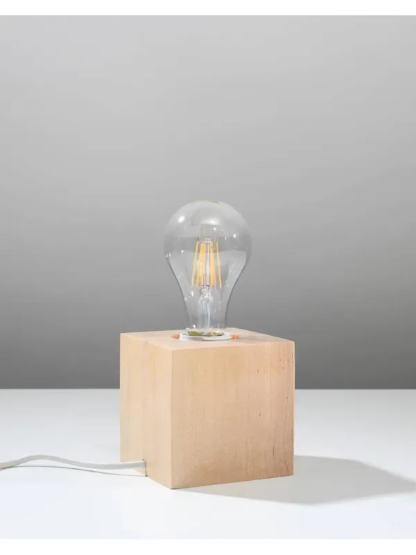 Kup teraz Lampa biurkowa ARIZ naturalne drewno