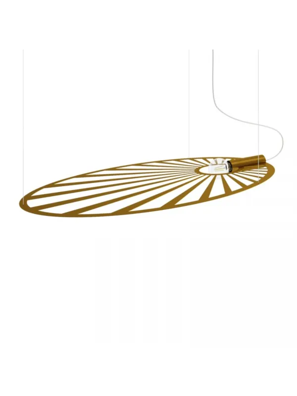 Lampa wisząca LEHDET złota Łatwy zwrot