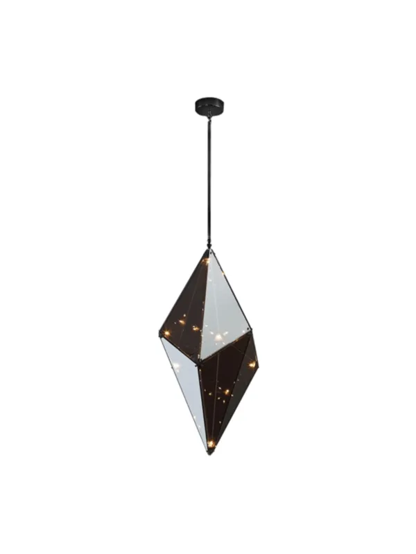 Konstelacja pionowa lampa wisząca LP-055/1P BK Rabat