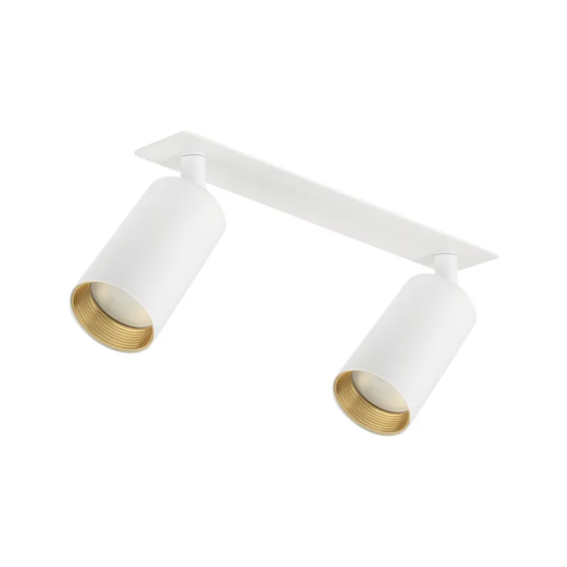AMIS biała listwa sufitowa z dwoma regulowanymi reflektorkami do kuchni 10811 TK Lighting Oferta