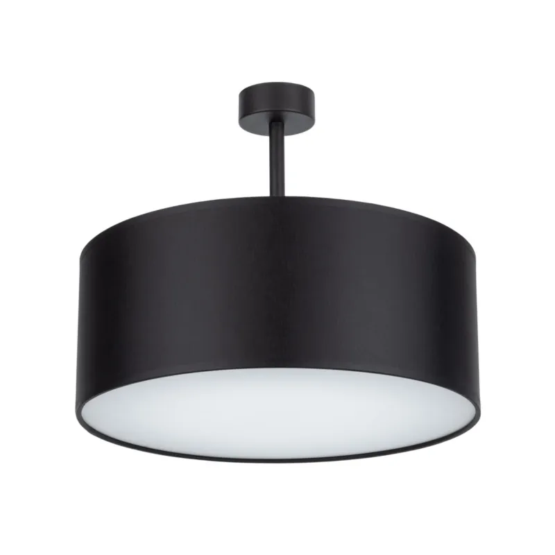 Cena promocyjna Elegancka lampa sufitowa czarna do salonu, sypialni Ø40cm RONDO BLACK 4246 4xE27 TK Lighting