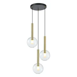 LAMPA WISZĄCA NIKO GOLD 3XG9 Najlepsza cena