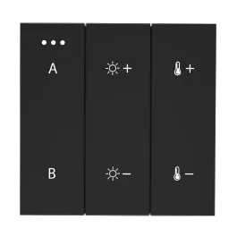 Panel sterowania zdalnego włączania 2-grupowy Bluetooth Czarny AZ5209 Azzardo Super okazja