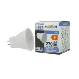 Rabat Żarówka LED Ecolight MR11 3W 6500K 270lm EC79080