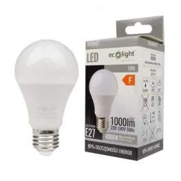 Żarówka LED Ecolight E27 10W 4000K 900lm EC79481 Taniej