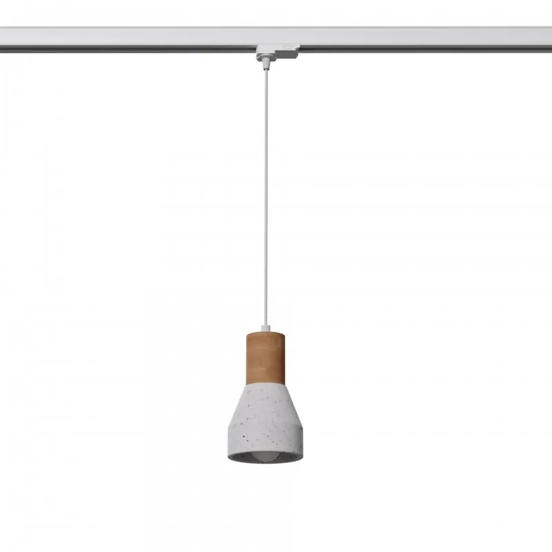 Lampa wisząca QUBIC szara E27 W Bestseller