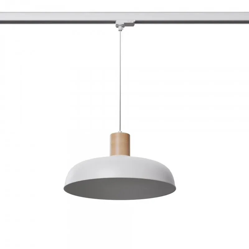 Łatwy zwrot Lampa wisząca INDY biała E27