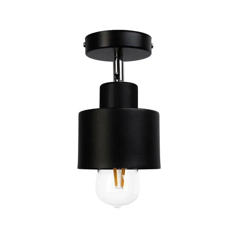 Tani Kinkiet czarny z ruchomym kloszem E27 1x60W LISA AD-LD-6392BE27M ORNO
