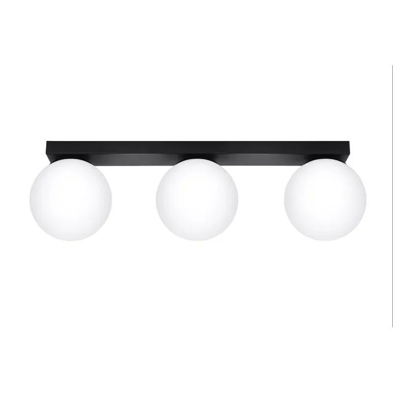SL.1153 Lampa sufitowa czarno-białe kule YOLI 3 G9 Sollux Nie przegap