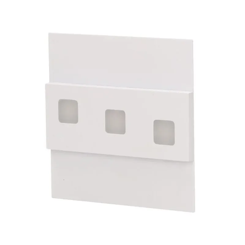 Biała oprawa schodowa natynkowa LED 1,2W 12V DC 100lm 3000K LEPUS OR-OS-1531L3/W ORNO Nie przegap