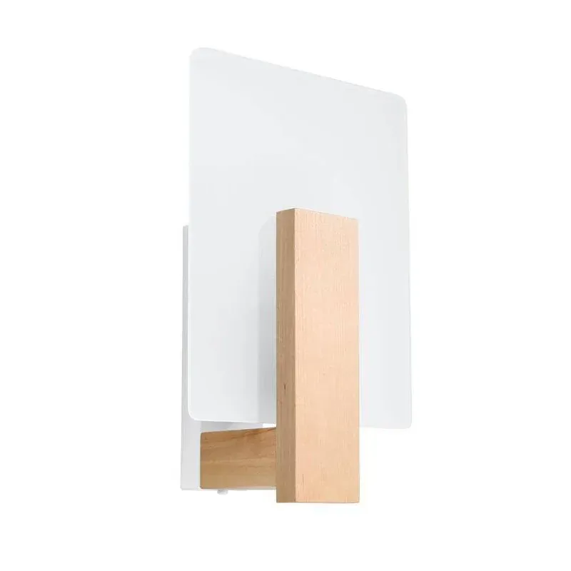 Niska cena Drewniany kinkiet E14 Lappo SL.1094 Sollux lighting