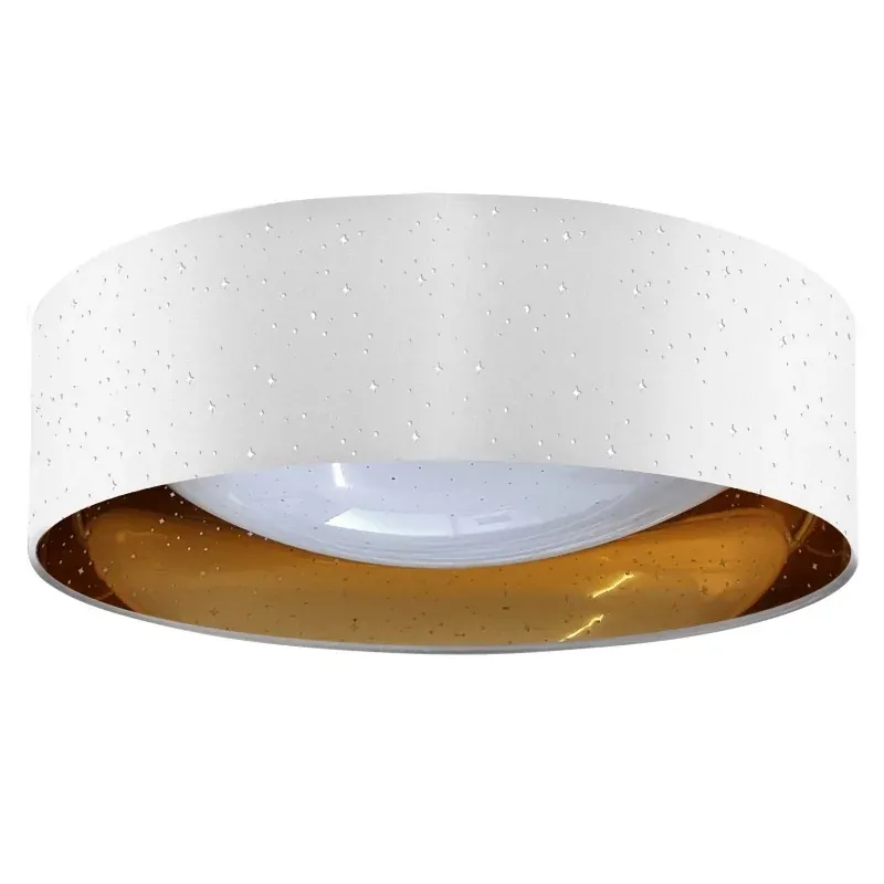 323217 Biało-złota lampa sufitowa glamour 24W 2600lm IP20 TULUZA 323217 POLUX Do wyczerpania zapasów