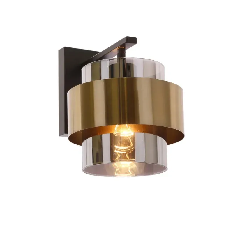 Efektowny kinkiet czarno-miedziany E27 60W SPIEGA 21-09470 CANDELLUX Darmowy zwrot