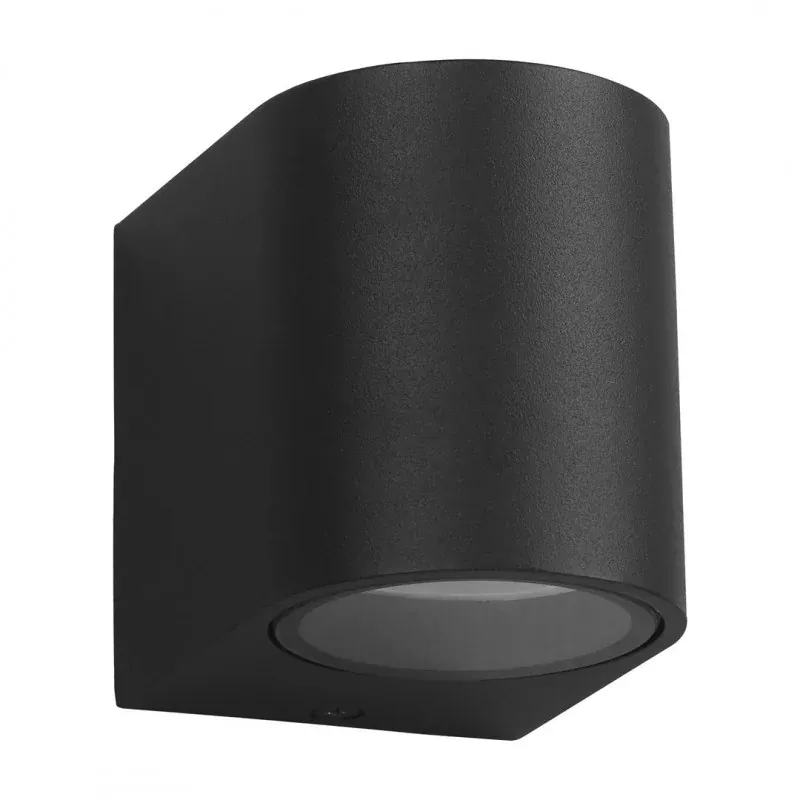 Czarna lampa ścienna ogrodowa 1xGU10 IP44 OVALIS EKO8302 EKO-LIGHT Niska cena