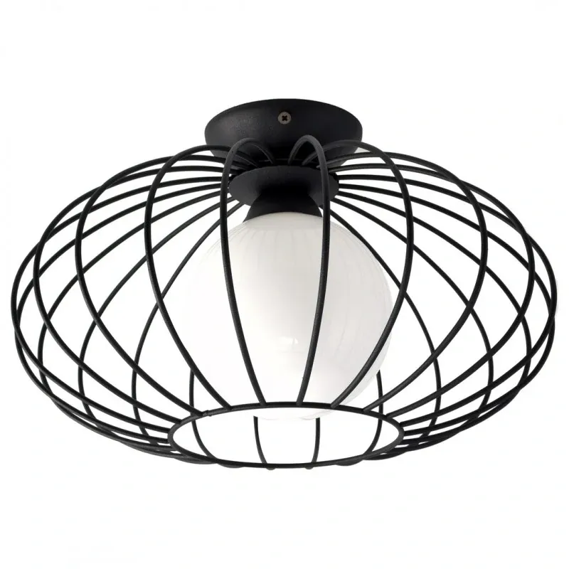 Lampa Sufitowa KRONOS BLACK 1xE14 Dostępne od ręki