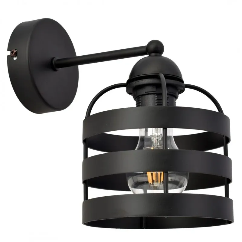 Kinkiet LARS BLACK 1xE27 Oferta czasowa