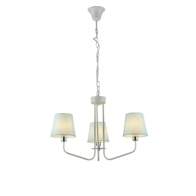 LAMPA WISZĽCA YORK 3 BIAŁY NIEBIESKI Bezpieczna płatność