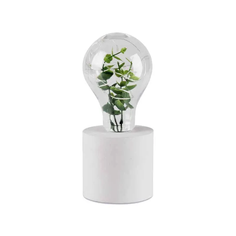 Lampka led biała na baterie ze sztuczną rośliną LIV 1 315083 POLUX Zniżka