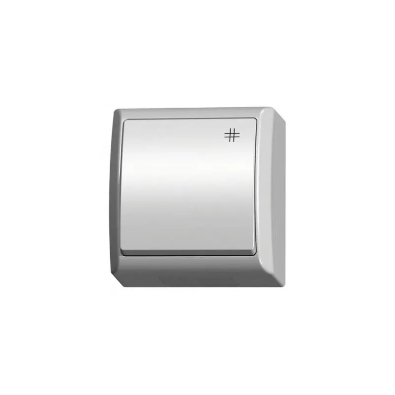 Oferta Włącznik krzyżowy natynkowy biały ŁNH-4H/00 FALA OSPEL