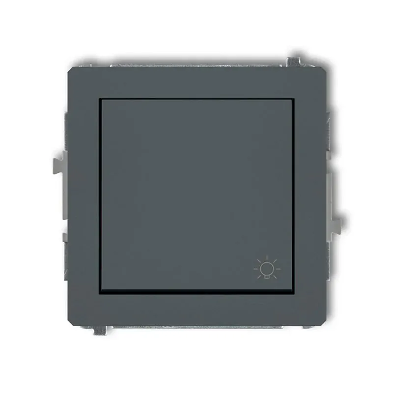 Wyprzedaż Mechanizm włącznika światło zwierne grafitowy mat 28DWP-5 DECO KARLIK