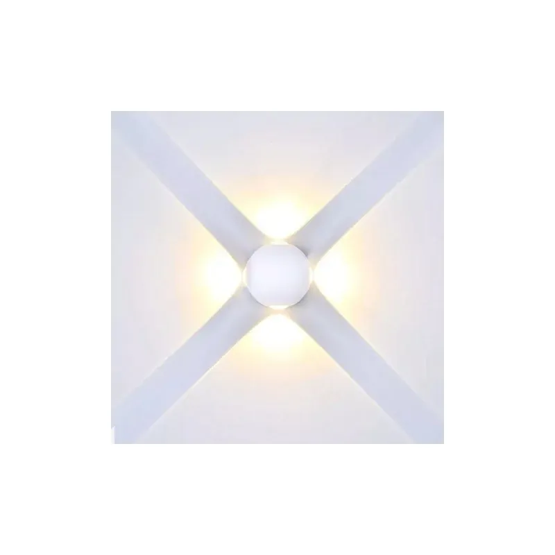 Kinkiet Ścienny V-Tac 4W Led Biały Okrągły Vt-834 4000K Ip65 440Lm Dodaj do koszyka