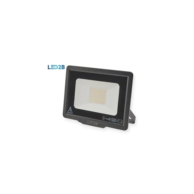 Oferta czasowa Oprawa Led Mh 30W Czarna Barwa Neutralna Led2B