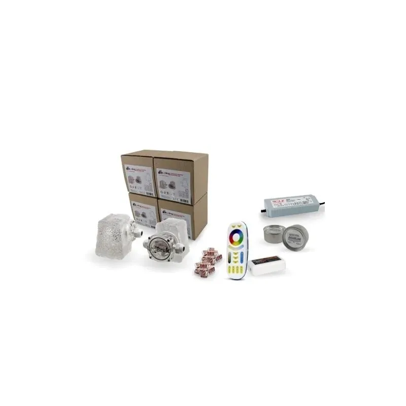 Wyjątkowa oferta Kostka Ledbruk Piccola M. 6,3X7,6X9Cm Rgb+Bc - Zestaw 4Szt