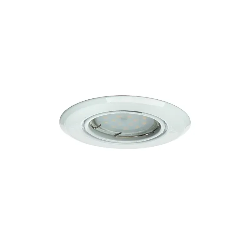 Oczko Okrągłe Gu10 1X5W Led Białe Wyjątkowa oferta