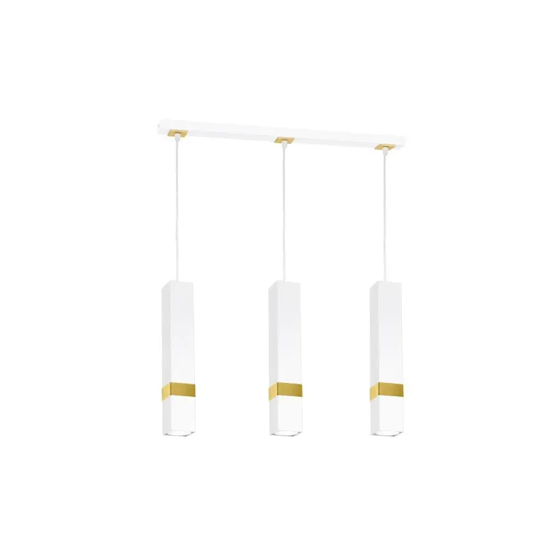 Lampa Wisząca Vidar White/Gold 3Xgu10 Wybór klientów