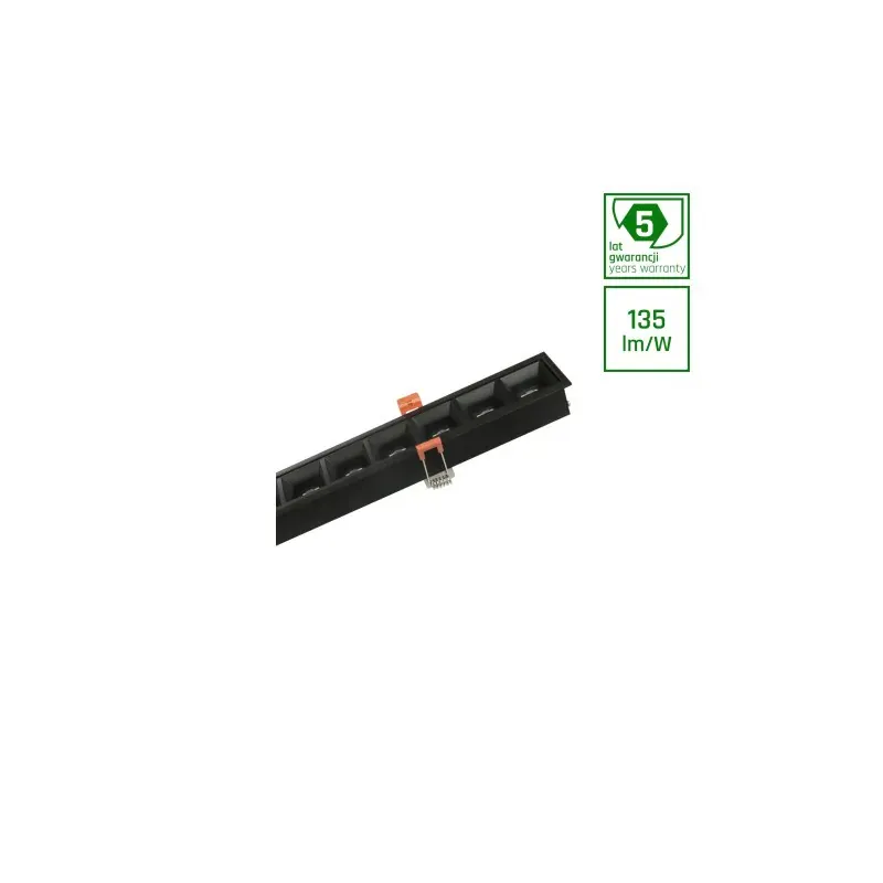 Allday Inspire In Dark Light 50St Black 830 30W 230V 112Cm Black Dostępne od ręki