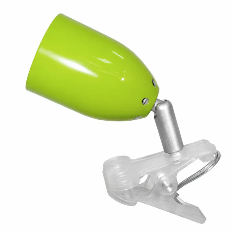Niska cena Lampka nocna Led Clip zielona na klips LED