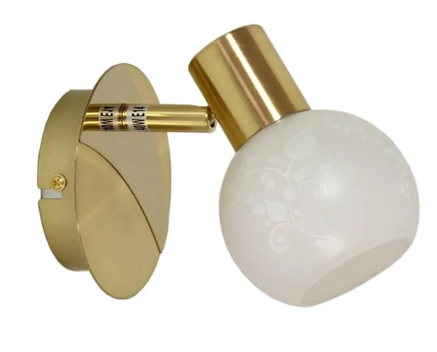 Lampa ścienna kinkiet candellux avila 91-07100 e14 mosiądz Tani