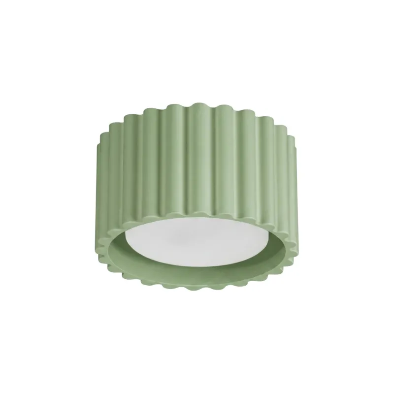 Darmowy zwrot Plafon aluminiowy szałwiowy kwadratowy 10cm AURA 1 z serii AURA SL.2411 - Sollux Lighting