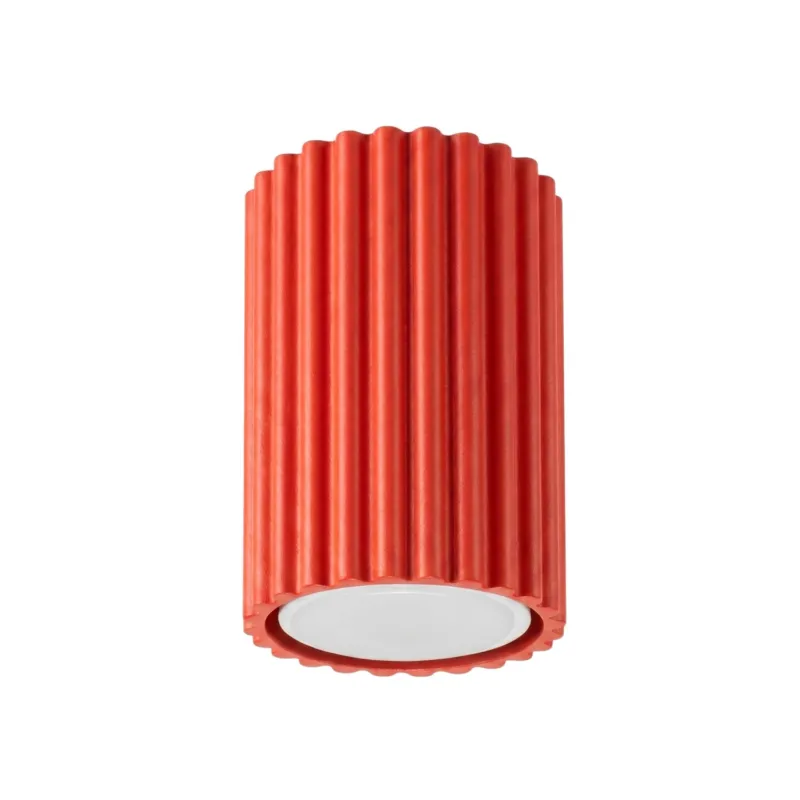 Plafon aluminiowy czerwony regulowany 10cm KARBON 10 SL.2330 - Sollux Lighting Nowość