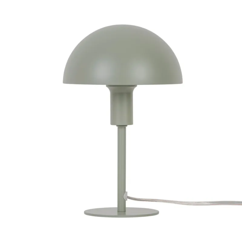 Lampa stołowa ELLEN Nordlux 1xE14 40W Metal Zakurzona zieleń NO2213745023 - Nordlux - Outlet Ostatnie sztuki