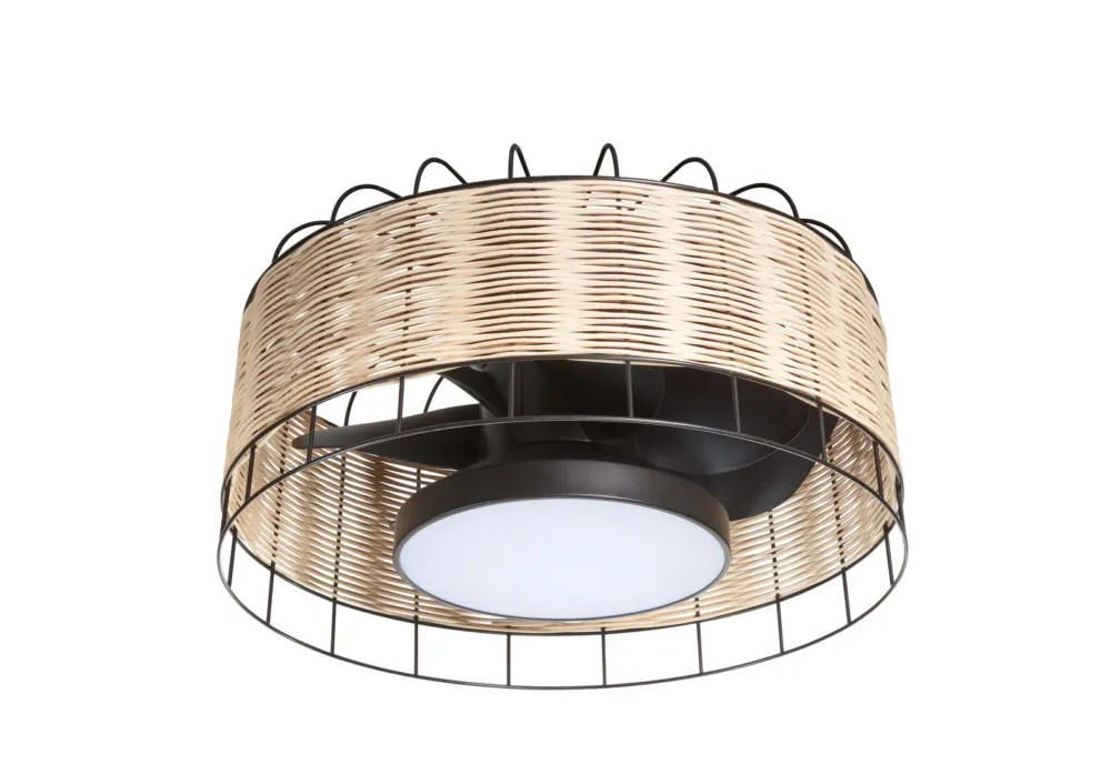 Hit cenowy Wentylator MARA naturalny Ø61 DC 30W LED 24W CCT zmienna barwa , pilot 8421797795559 - MDC