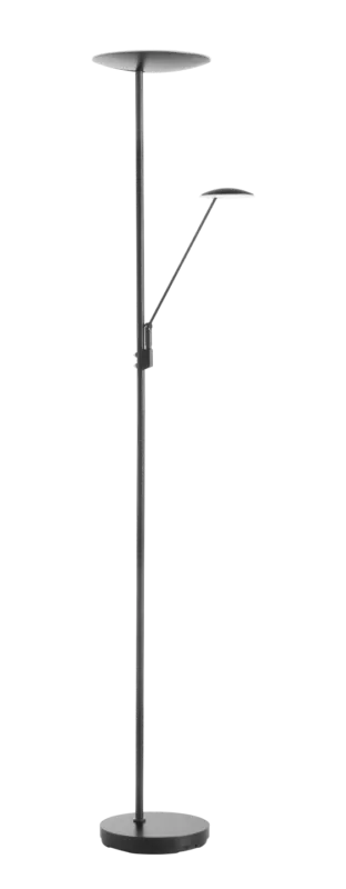 Lampa podłogowa DAPHNE czarny LED 33W+8W CCT 2700-4000K 8421797799199 - MDC Bezpieczne zakupy