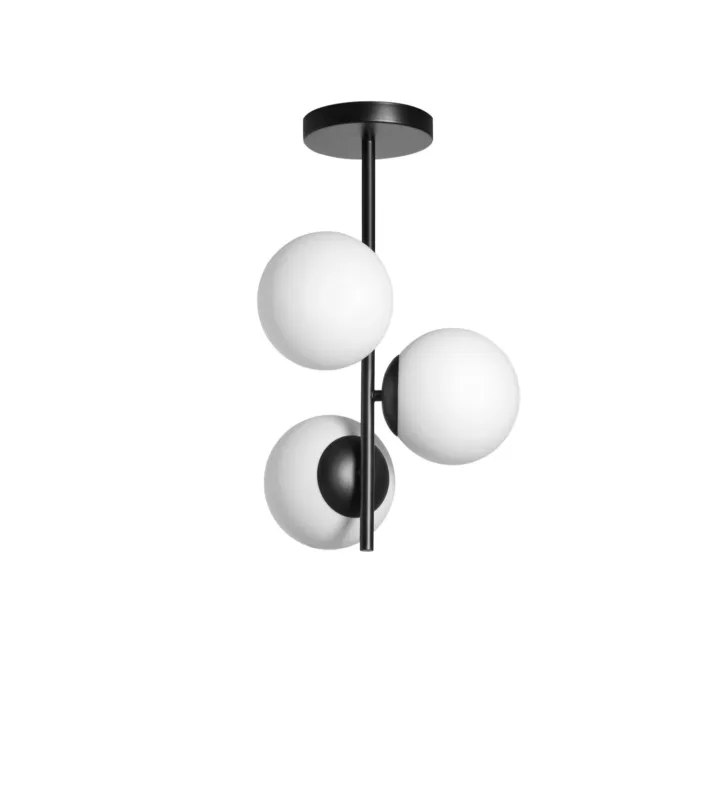 Lampa wisząca RONDO czarny mat 3xE27 Ø15cm 8421797780890 - MDC Ograniczona ilość