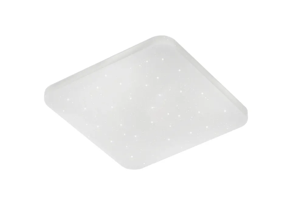 Do wyczerpania zapasów Plafon LIPSA, LED 24W 4000K 33x33cm biały z gwiazdami 8421797754372 - MDC