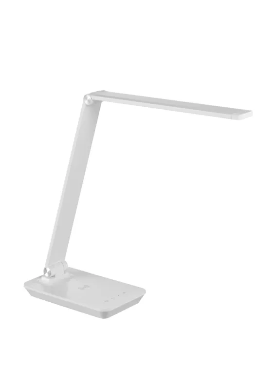 Bestseller Lampa stołowa SUSI biały 10W CCT 3000-6500K sterowanie dotykowe, ściemnianie, ładowarka indukcyjna i USB 8421797798086 - MDC