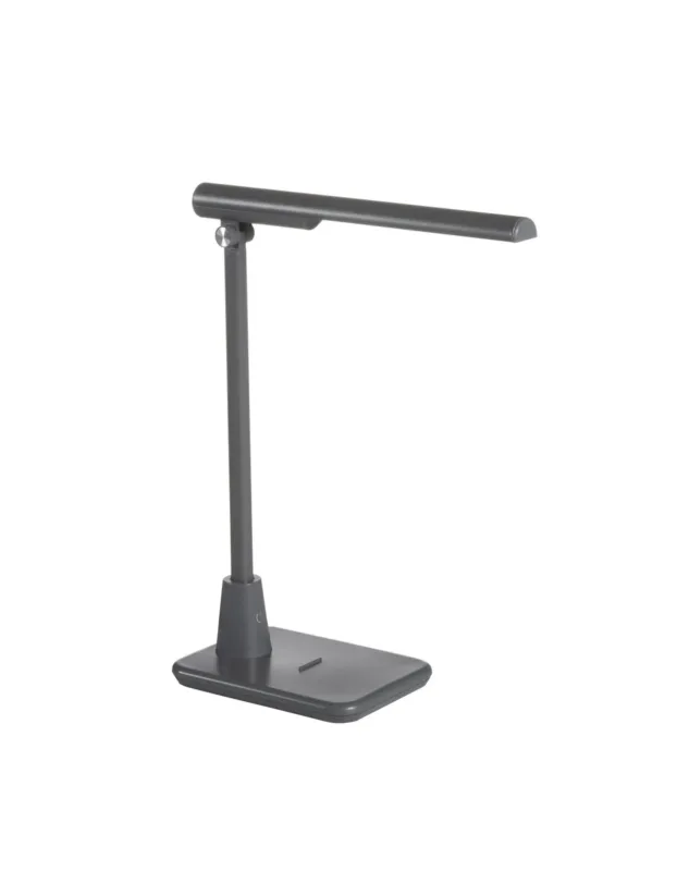 Lampa stołowa ARAN szary LED 6W 530lm 4000K ściemnianie 3 stopniowe 8421797773434 - MDC Tani