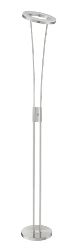 Lampa podłogowa ANELLO S chrom matowy LED 30W 3000K ściemniacz 8421797786632 - MDC Wybór klientów