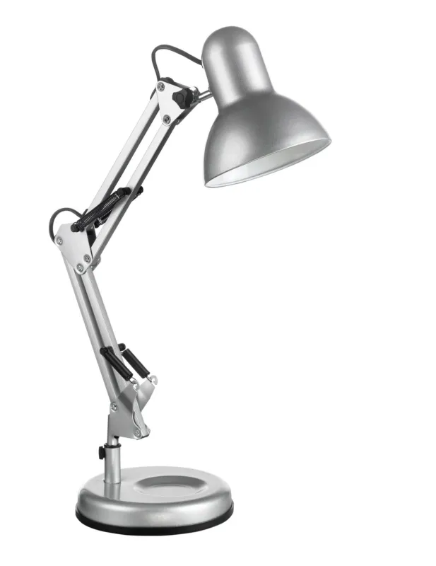Kup teraz Lampa stołowa VERA srebrny 1xE27 w zestawie uchwyt do blatu 8421797779238 - MDC